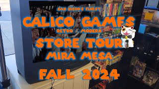 Retro Game Store Fall 2024 Store Tour  Calico Games Mira Mesa San Diego [upl. by Notlew328]