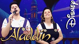 Um Mundo Ideal  Aladdin  Family Singer [upl. by Opportuna]