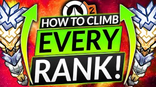 The FASTEST WAY to CLIMB from ANY RANK  Bronze to Grandmaster Tips  Overwatch 2 Guide [upl. by Dukey]