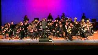 Deltona Galaxy Middle School Symphonic Band  Afterburner [upl. by Chrotoem]