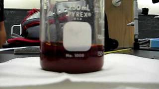 Synthesis of Methyl Orange time lapse video [upl. by Grossman]