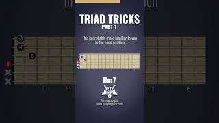 Guitar Triad Tricks Part 1 [upl. by Bohlin791]