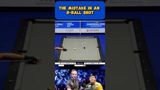 The mistake in an 8ball shot [upl. by Arturo]