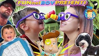 FUNnel Boy Presents a whole bunch of Random FV Family Vlogs Clips Have a FUNnel Day Vision [upl. by Aitel971]