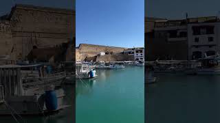 Girne harbour northern Cyprus 🇨🇾 travel cyprus cypruslife viral cyprustourism university [upl. by Notelrahc]