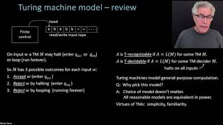 6 TM Variants ChurchTuring Thesis [upl. by Esidarap]