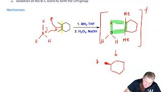 Hydroboration Oxidation Explained  Steps and Examples [upl. by Drawets]