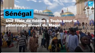 Sénégal  une foule de fidèles à Touba pour le pèlerinage annuel du Magal • FRANCE 24 [upl. by Jaenicke]