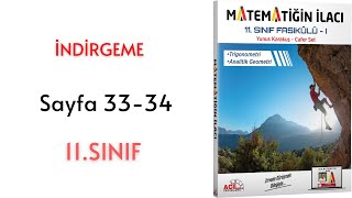 11Sınıf Matematiğin İlacı İndirgeme Test3 Sayfa 3334 [upl. by Kimberli]