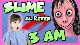 SLIME AL REVES A LAS 3 AM CHALLENGE Danielababypink [upl. by Cram]