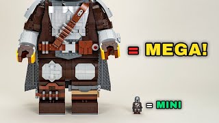 You can build this LEGO Mandalorian MEGA Figure [upl. by Mell594]