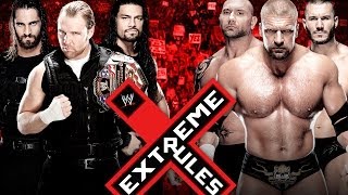 The Shield vs Evolution  Extreme Rules  WWE 2K14 Simluation [upl. by Oek22]