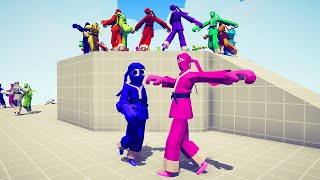 PUNCH KICK and HEAD BATTLE ROYALE  TABS  Totally Accurate Battle Simulator [upl. by Amolap]