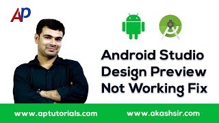 Android Studio Design Preview not Working Fix [upl. by Garratt764]