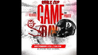 Atkins Red Devils vs Dover Pirates 9624 [upl. by Murrah17]