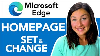 Microsoft Edge How to Set or Change the Homepage in Microsoft Edge [upl. by Ecnedac878]