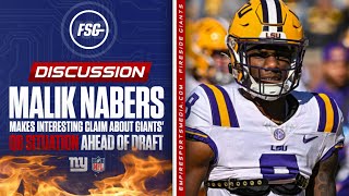 Malik Nabers Makes Interesting Claim About Giants QB Situation Ahead of Draft  Draft Thoughts [upl. by Nelda215]