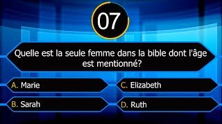 LA BIBLE QUESTIONS REPONSES  QUIZ BIBLIQUE 1 [upl. by Curley248]