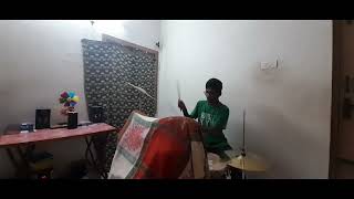 Punnagai Mannan BGM Song Drums Cover Vedio Tamil 🎵🎵🎵 [upl. by Lianne149]