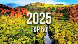 50 Best Places to Visit in 2025  Travel Guide [upl. by Conney528]