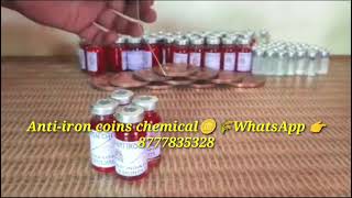 Antiiron coins chemical 90 degrees WhatsApp 8777835328 [upl. by Gnat719]