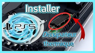 INSTALLER UN DISSIPATEUR THERMIQUE SUR SSD M2 PS5  Guide Complet [upl. by Iruam]