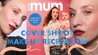 Get Ready for Festive Glam Fresh amp Glowing Makeup Look inspired by my Lunamum Cover Shoot [upl. by Yzeerb]