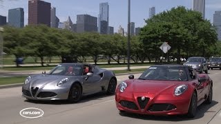 Alfa Romeo 4C vs Alfa Romeo 4C with the Track Package [upl. by Onimod]