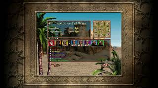 Stronghold Crusader HD First Edition Trail Mission 49  The Mother Of All Wars 90 Game Speed HD [upl. by Cullie]