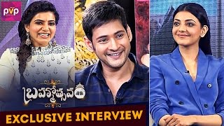 Brahmotsavam Team Exclusive Interview  Mahesh Babu  Samantha  Kajal Aggarwal  Srikanth Addala [upl. by Yvette]