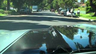 Driving a 1969 Camaro RS Z28 through Santa Monica CA with West Coast ClassicsMP4 [upl. by Roath557]