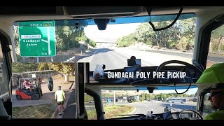 Trucking Vlog19 Gundagai Poly Pipe Pickup [upl. by Abih3]