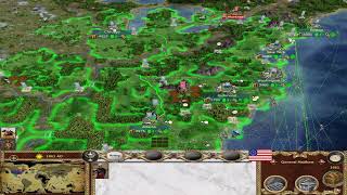 M2TW Steam amp Steel  USA  How do I quickwin the civil war [upl. by Ondine633]