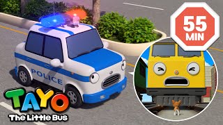 Tayo English Episode  Move out Police Car  Tayo and Titipo  Tayo Episode Club [upl. by Seltzer]