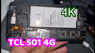 TCL 501 4G T433D Charging Port Repair Full Video 4K Tutorial [upl. by Kariv]