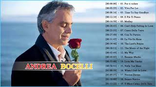 Andrea Bocelli Greatest Hits 2018 Best Andrea Bocelli Songs of All Time [upl. by Anailuj]