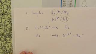 établir une équation doxydoréduction [upl. by Jamaal]