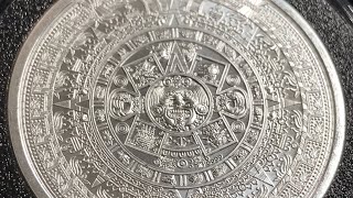 1 oz Silver Aztec Calendar Round  Golden State Mint [upl. by Jacques]