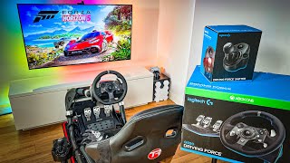 Forza Horizon 5 with the Logitech G920  Driving Force Shifter  Does it work [upl. by Weismann39]