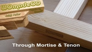 Mortise and Tenon  Through Variant [upl. by Lothar471]