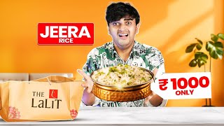 Rs100 vs Rs200 vs Rs1000 Jeera Rice [upl. by Nahallac]