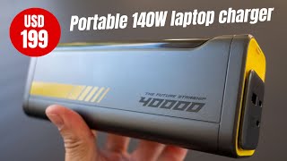 AOHI Starship review 40000 mAh power bank with 140W charging [upl. by Guillema]