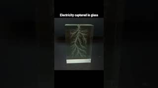 Electricity captured in Glass😨😨 space shorts [upl. by Eentruok441]