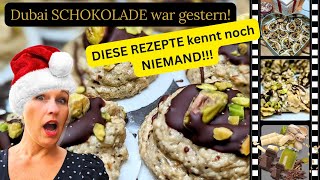 Weihnachtsplätzchen nach Dubai Schokoladen Art Glutenfrei amp inkl Rezept für Nussallergiker [upl. by Liris]