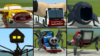 HOUSE HEAD BLOOP TV EATER THOMAS EATER  DARK SPIDER  VS ALL TREVOR HENDERSON BATTLE In GMOD [upl. by Neuberger351]