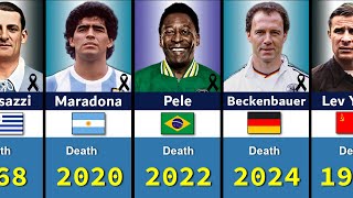 Legends Footballers Died in Every Year From 1938 To 2024 [upl. by Jess]