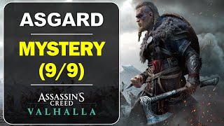 Asgard All Mysteries  Assassins Creed Valhalla Asgard World Events [upl. by Einaled23]