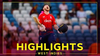 Salt Hits Stunning Century  Highlights  West Indies v England  4th T20I [upl. by Asreht]