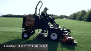 The New LTF3000 tripleflail mower from Toro [upl. by Berey]