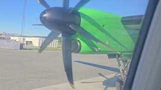 Widerøe Q400 engine startp [upl. by Anialahs808]